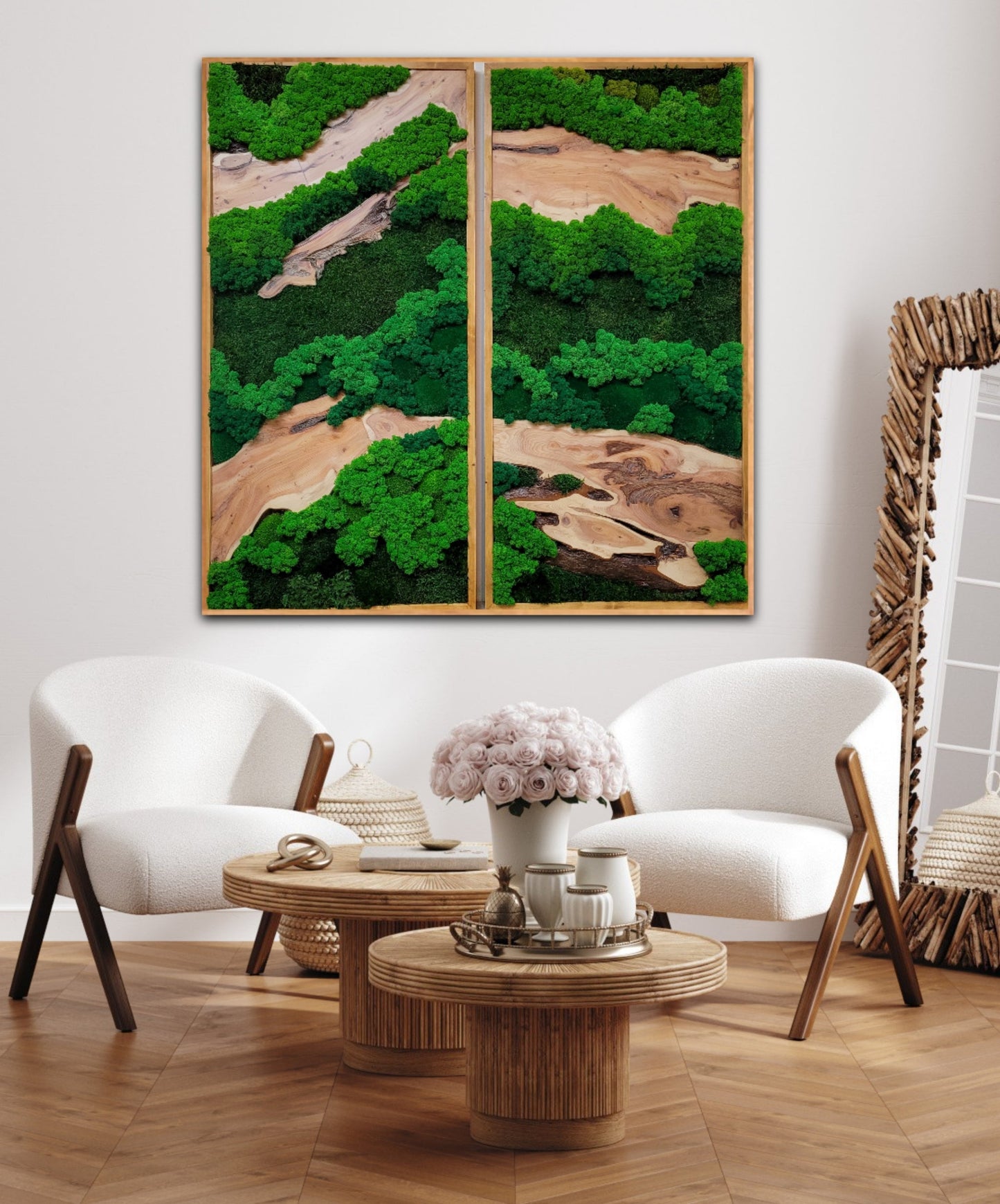 Moss Wall Art