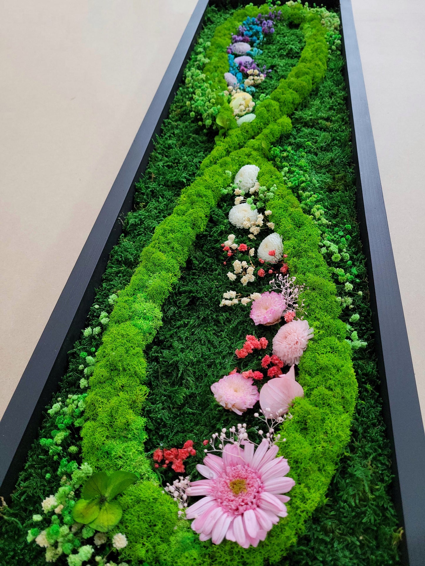 Preserved Moss Art Framed