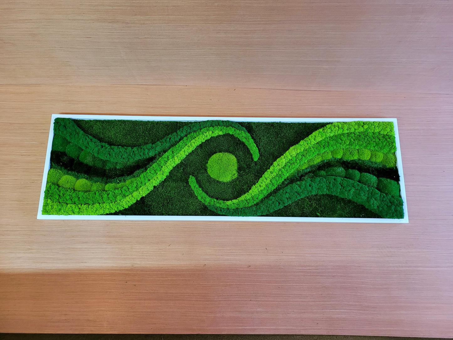 Moss frame, Moss Wall Art, Nature Room Decor, Art Modern wall
