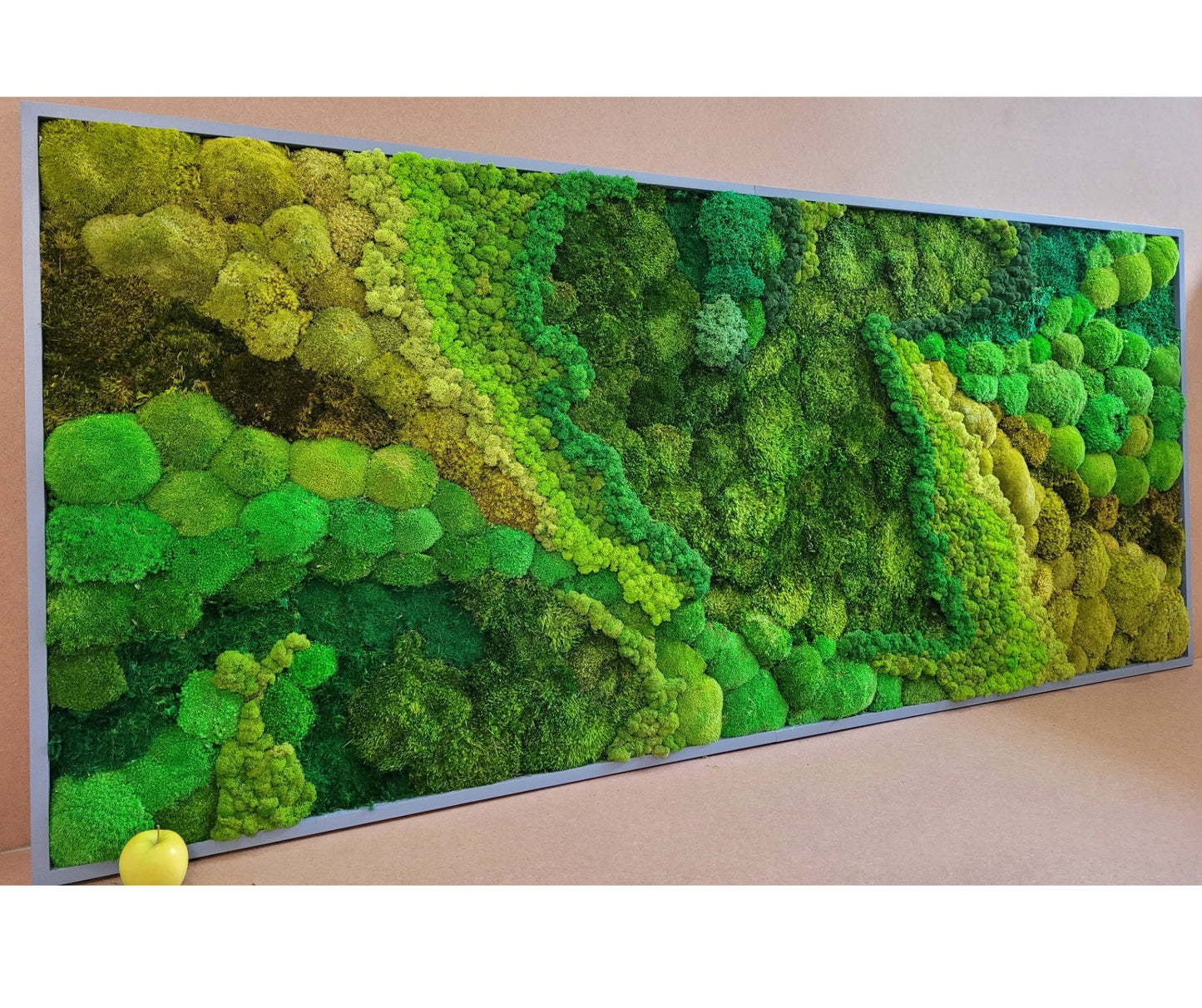 Moss frame, Moss Wall Art, Nature Room Decor, Art Modern wall
