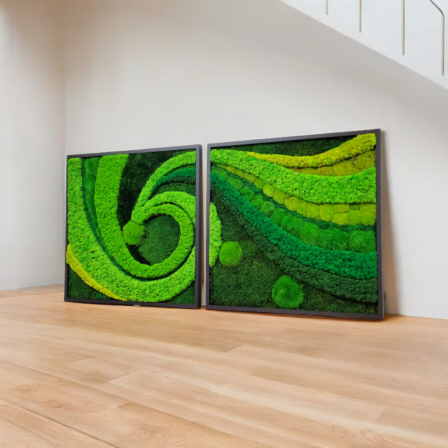 Moss frame, Moss Wall Art, Nature Room Decor