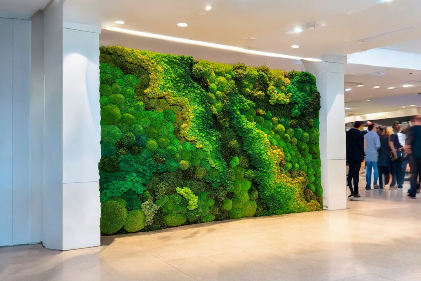 Moss frame, Moss Wall Art, Nature Room Decor, Art Modern wall