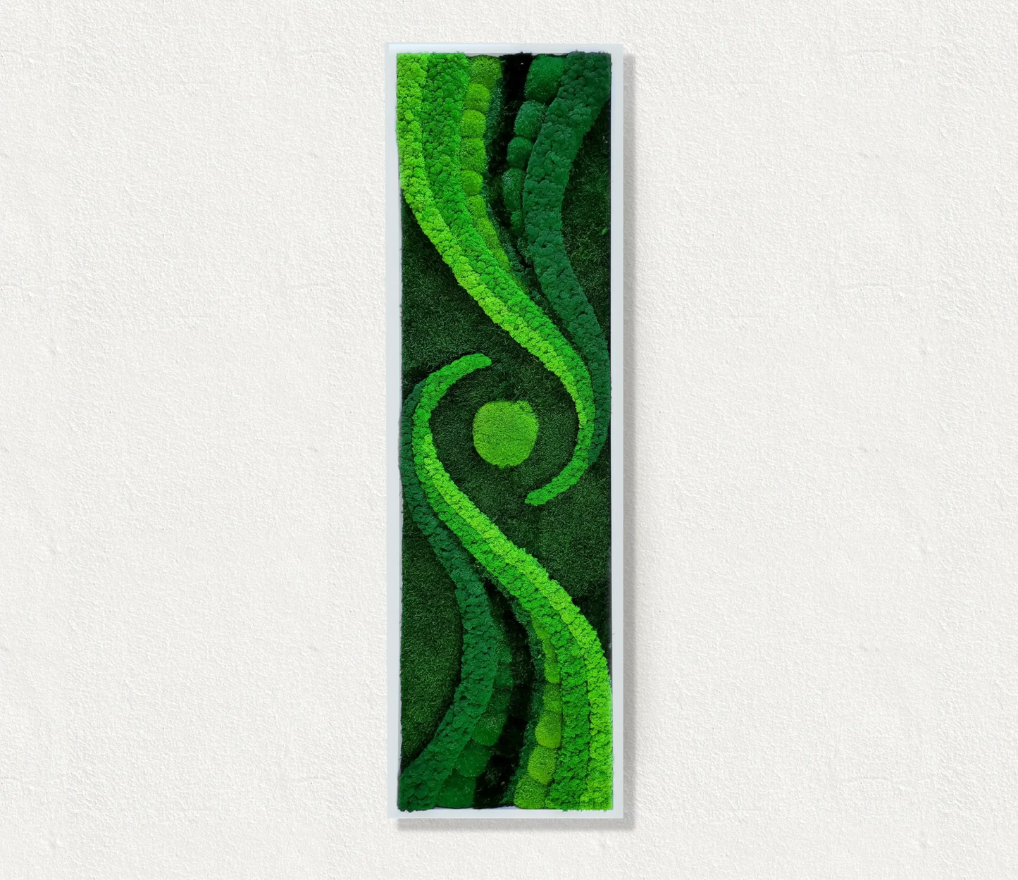Moss frame, Moss Wall Art, Nature Room Decor, Art Modern wall